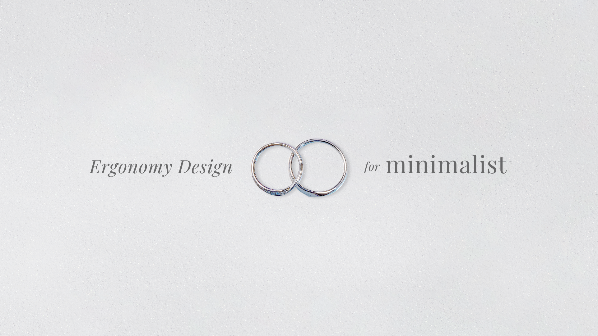 แหวนแต่งงานมินิมอล